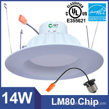 1130LM cUL UL listed Recessed 14 Watt 6 Inch LED Residential Retrofit
